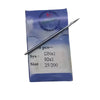 92x1 bag-closing machine needle beside a purple paper packet