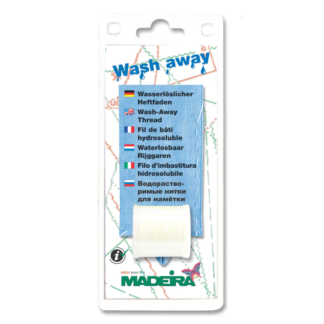Madeira Wash Away 200m water-soluble basting thread Snapspool, article 9660