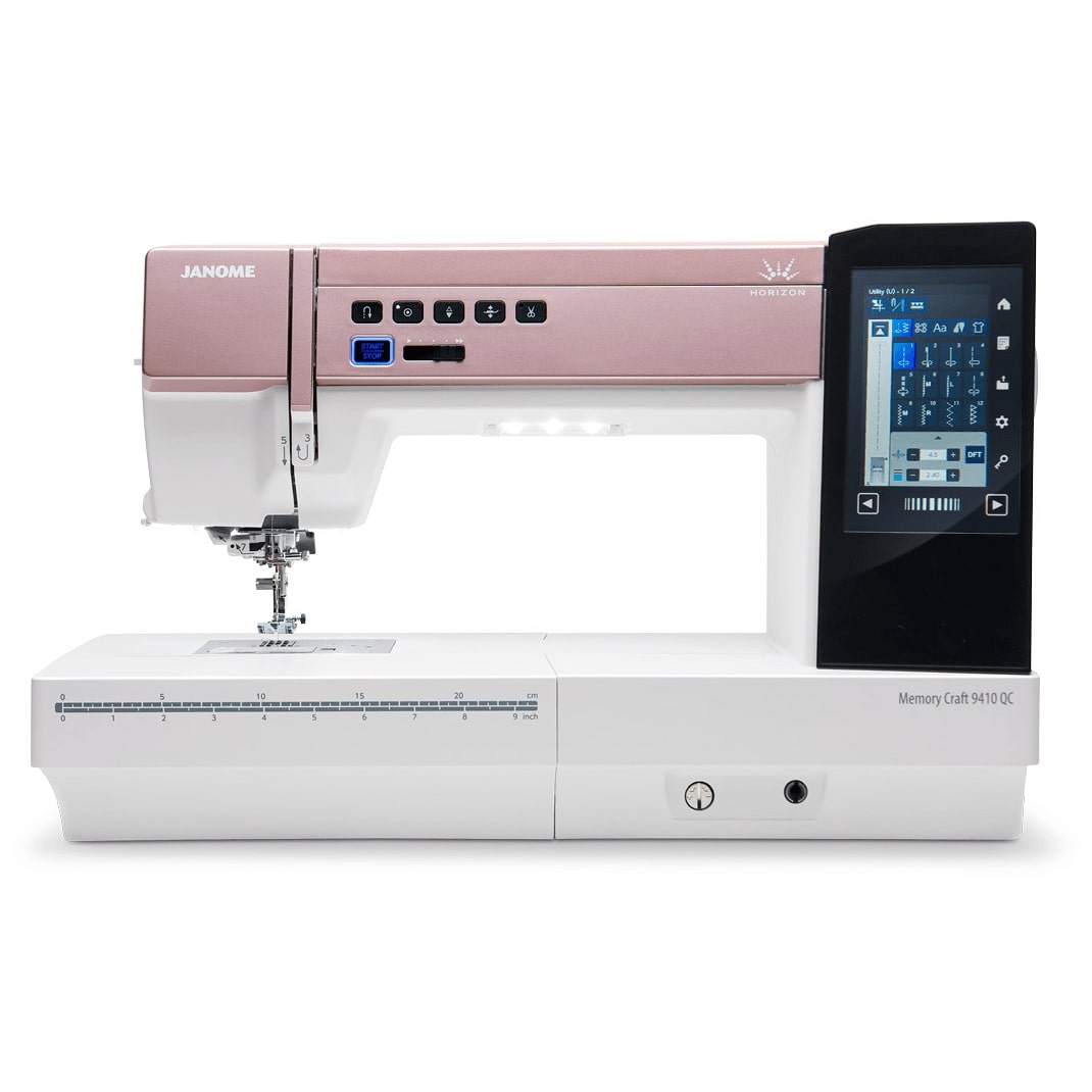 Janome Horizon Memory Craft 9410QC sewing and quilting machine