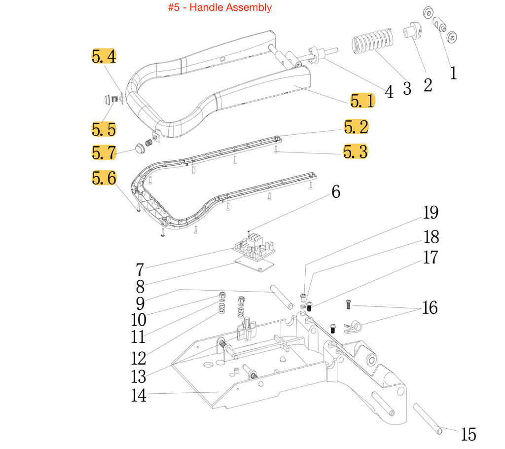Singer ESP36 Arm Assembly