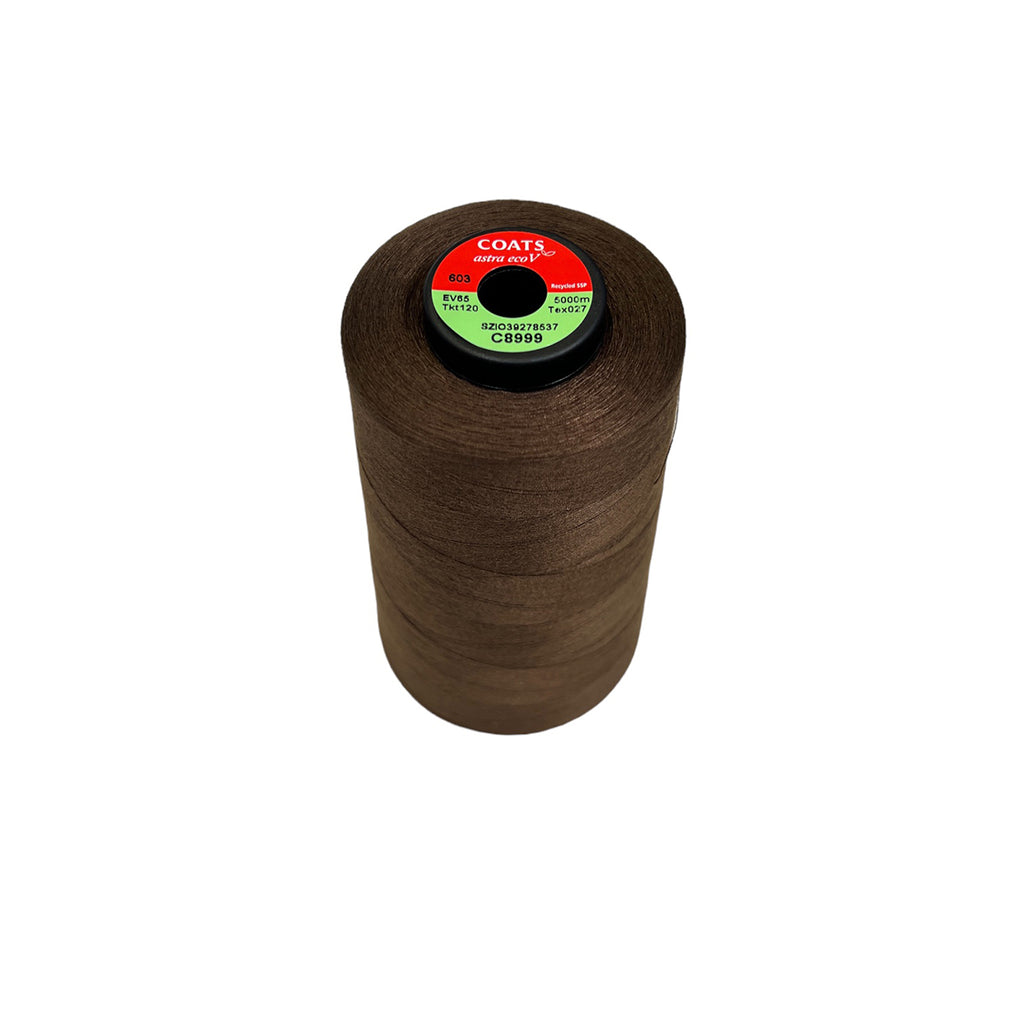 Coats Astra EcoVerde 120 Recycled Polyester Sustainable Thread - 5000m Cones