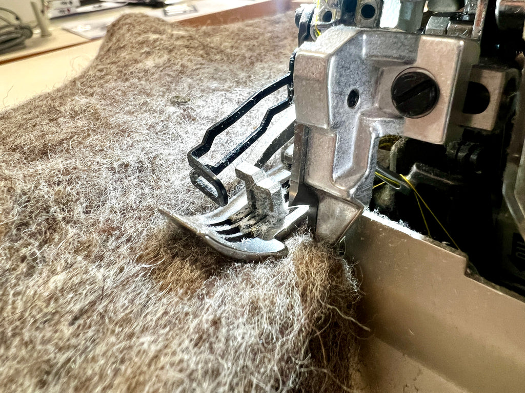 Zoje 5 Thread Double Feed System Overlocker for Thick Material