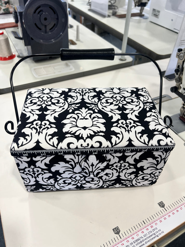 Sewing Storage Basket -  Rectangle Type with Swing Handle Basket (Various Styles)