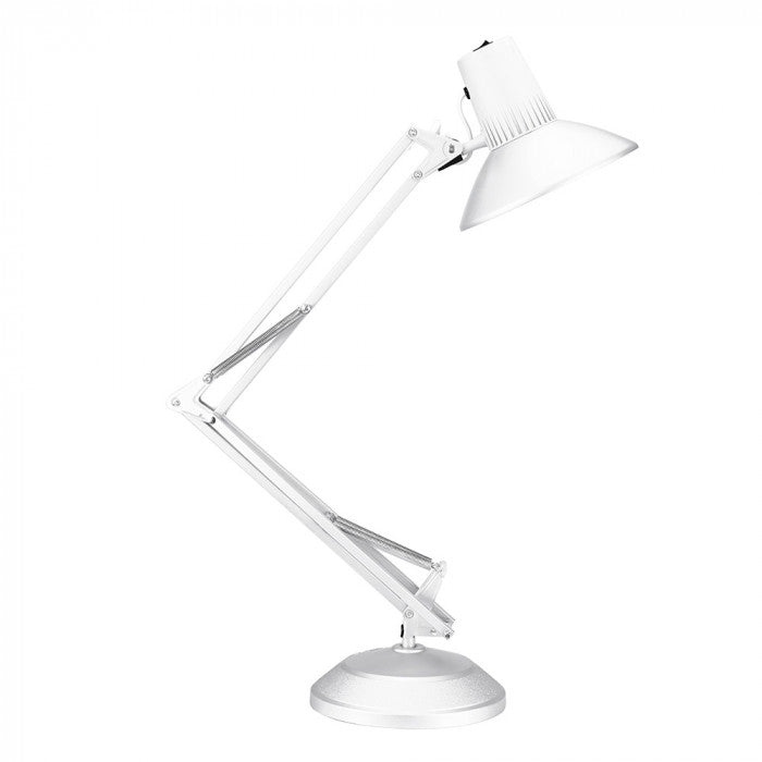 Superlux Medium Reach Equipoise Task Lamp with Base - White
