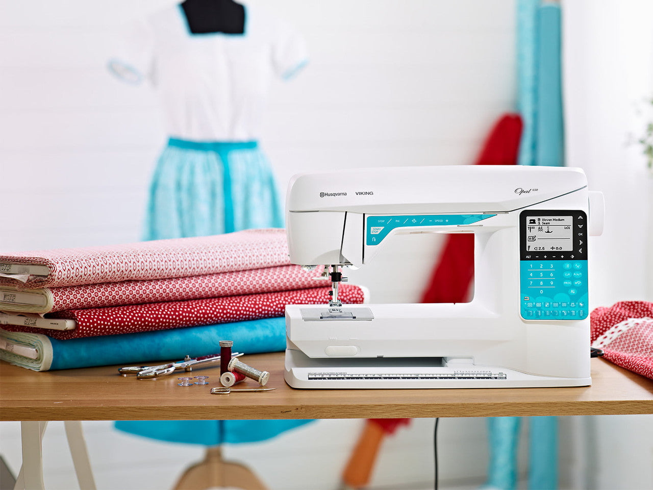 Husqvarna Viking Opal 650 computerised sewing machine