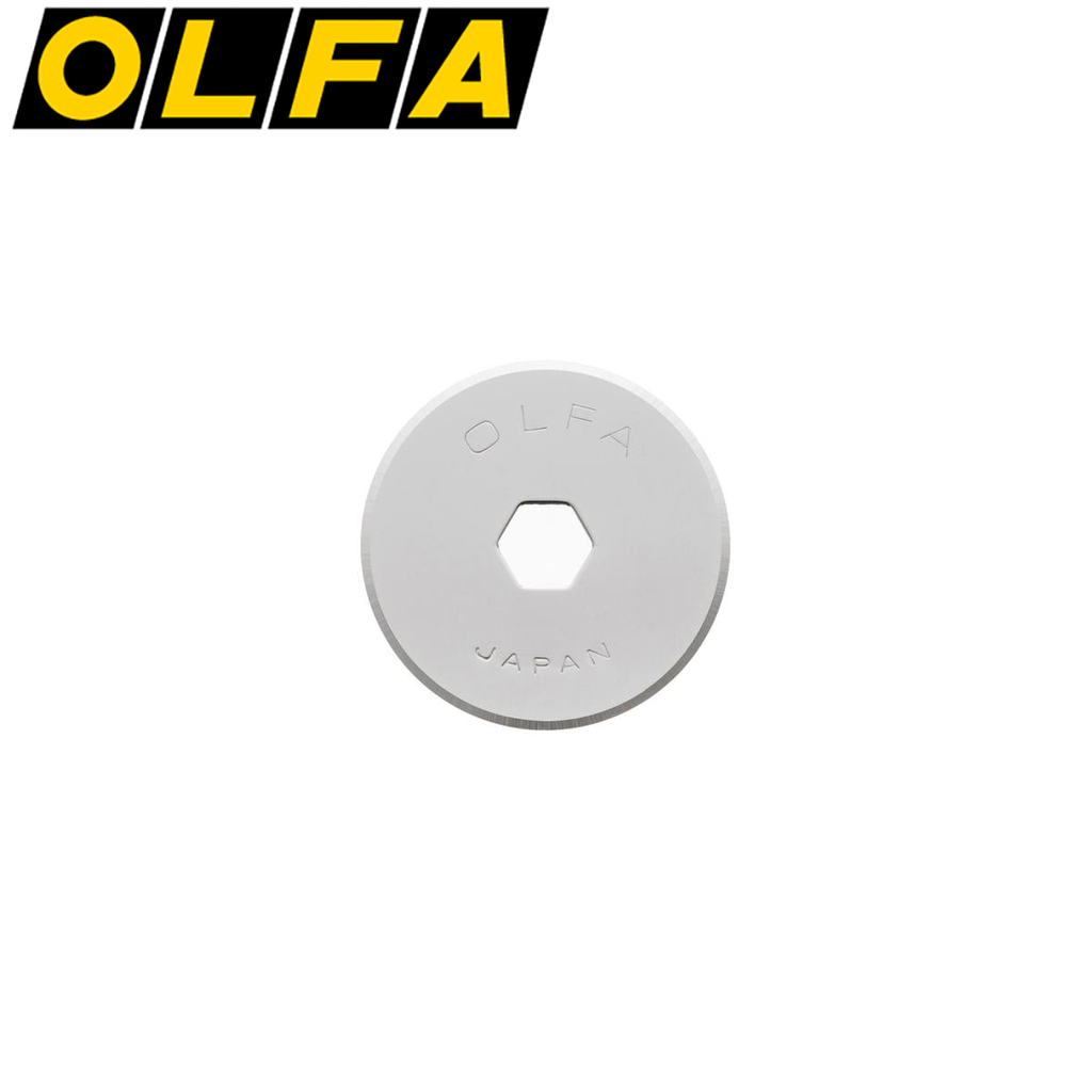 Olfa 18mm Replacement Blade for Compass Cutter or Rotary Cutter - 2 pack