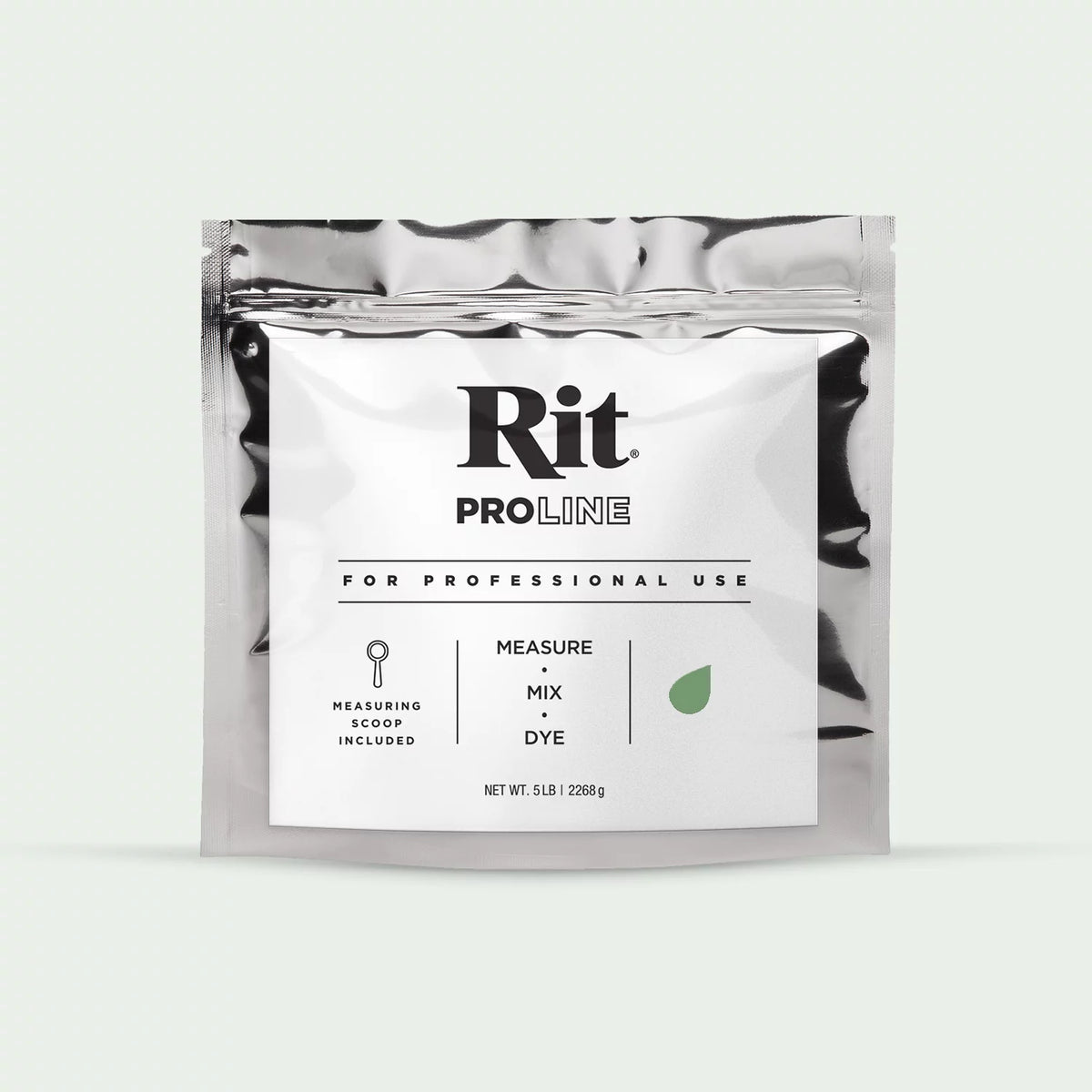 Rit ProLine Kelly Green professional powder dye pack