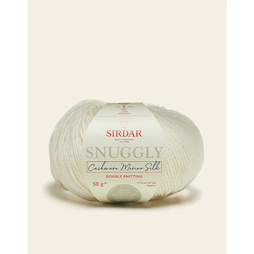 Sirdar Snuggly Cashmere Merino Silk DK Snow Queen 302 yarn