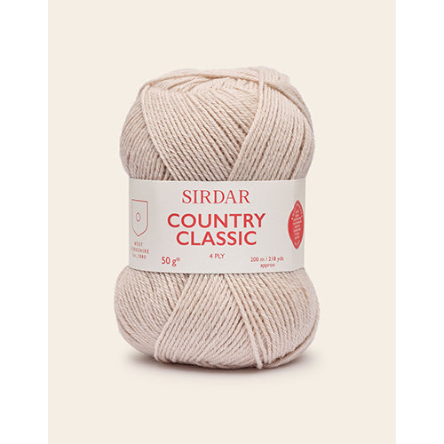 Sirdar Country Classic 4 Ply shade 951 Oat Beige