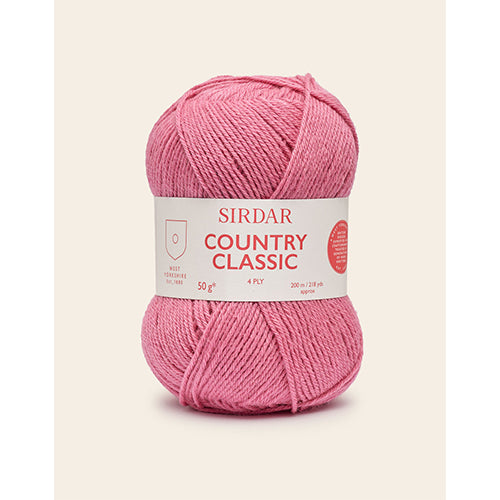 Sirdar Country Classic 4 Ply shade 957 Pink