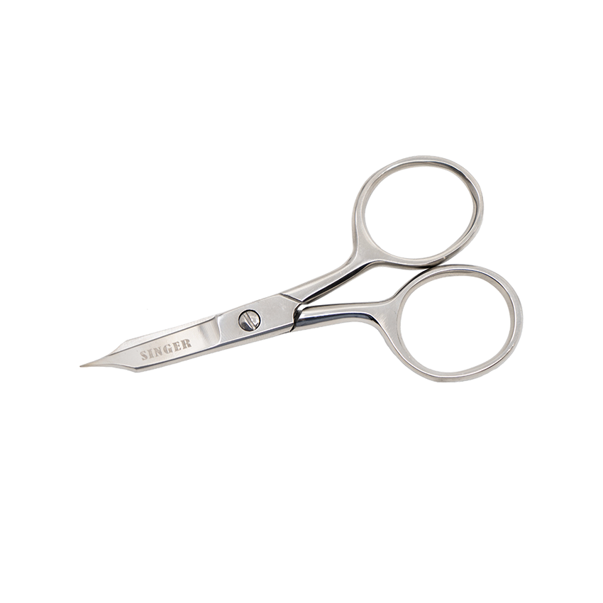 Singer 4" (10.2cm) Curved Blade with Micro Tip Scissors