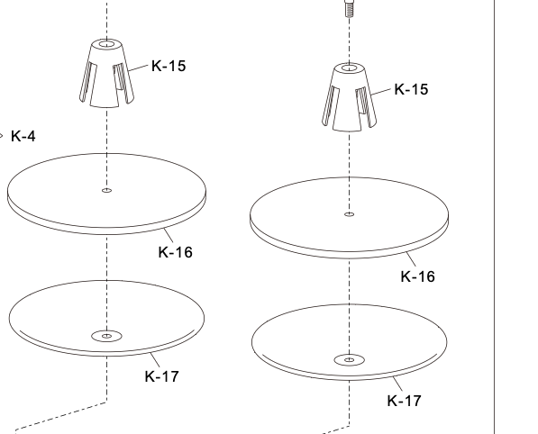 Industrial Thread Stand Components