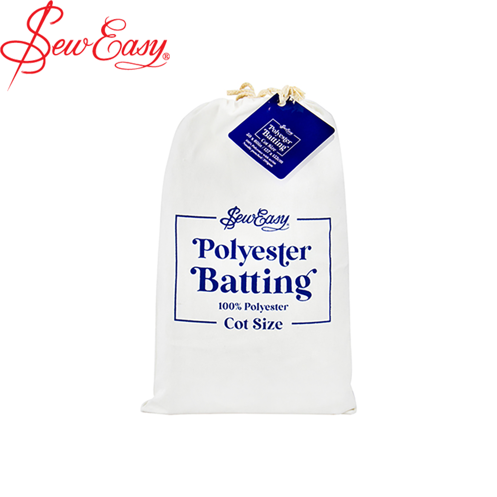 100% Polyester Low Loft Batting with Scrim 200gsm - Pre Cut