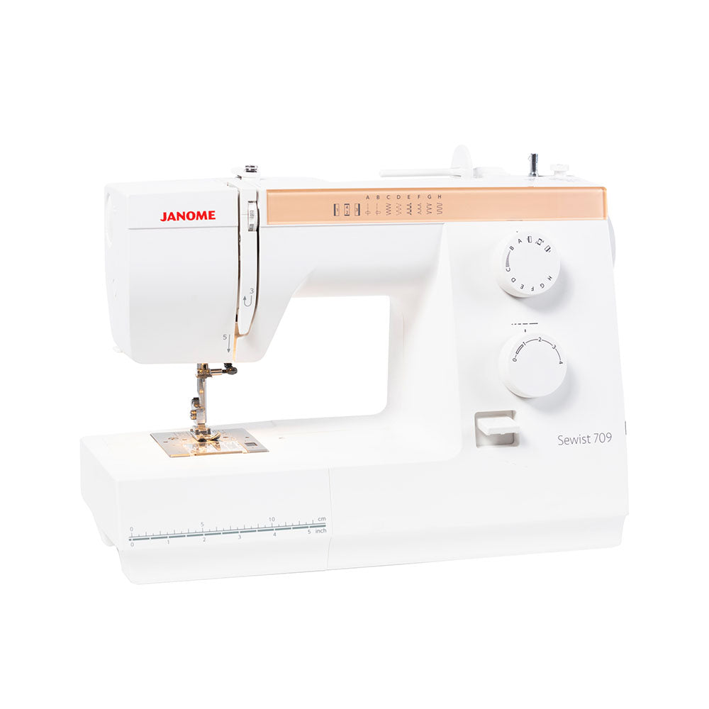 Janome Sewist 709 mechanical sewing machine