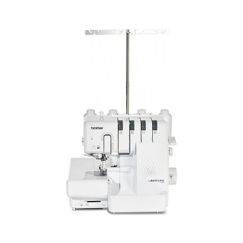 Brother Airflow 3000 air-threading overlocker, front view