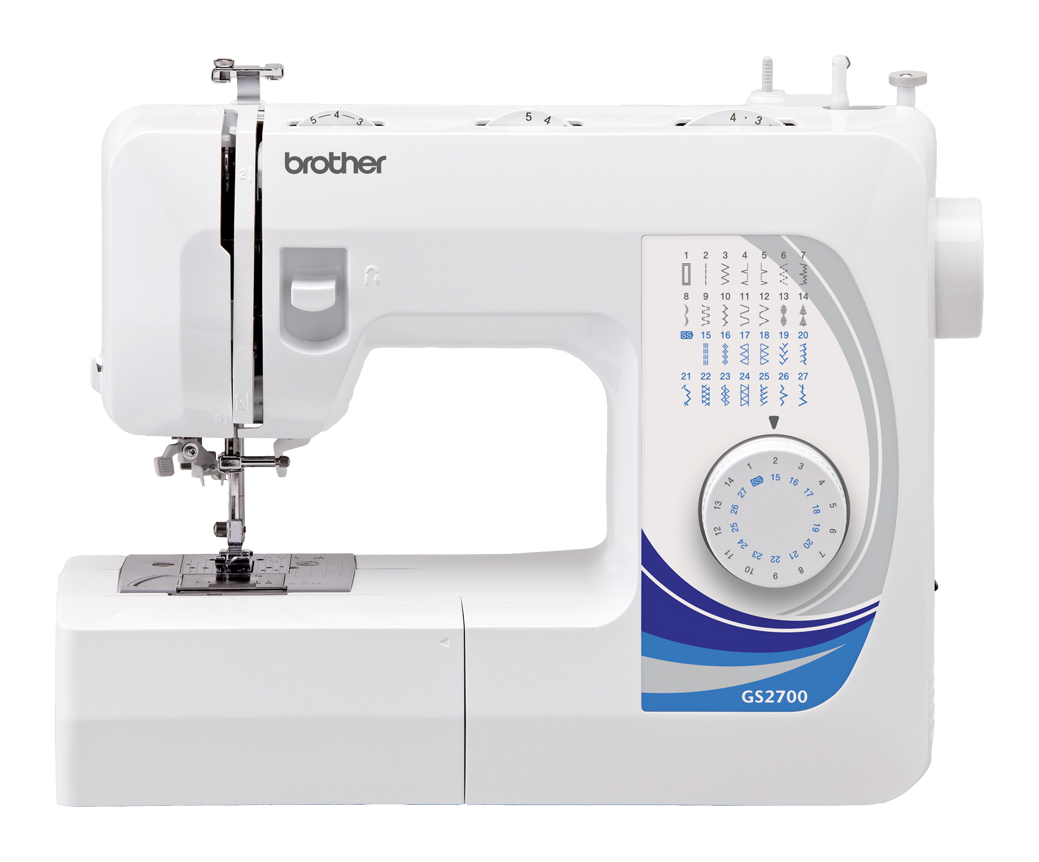 Brother GS2700 mechanical sewing machine, front view