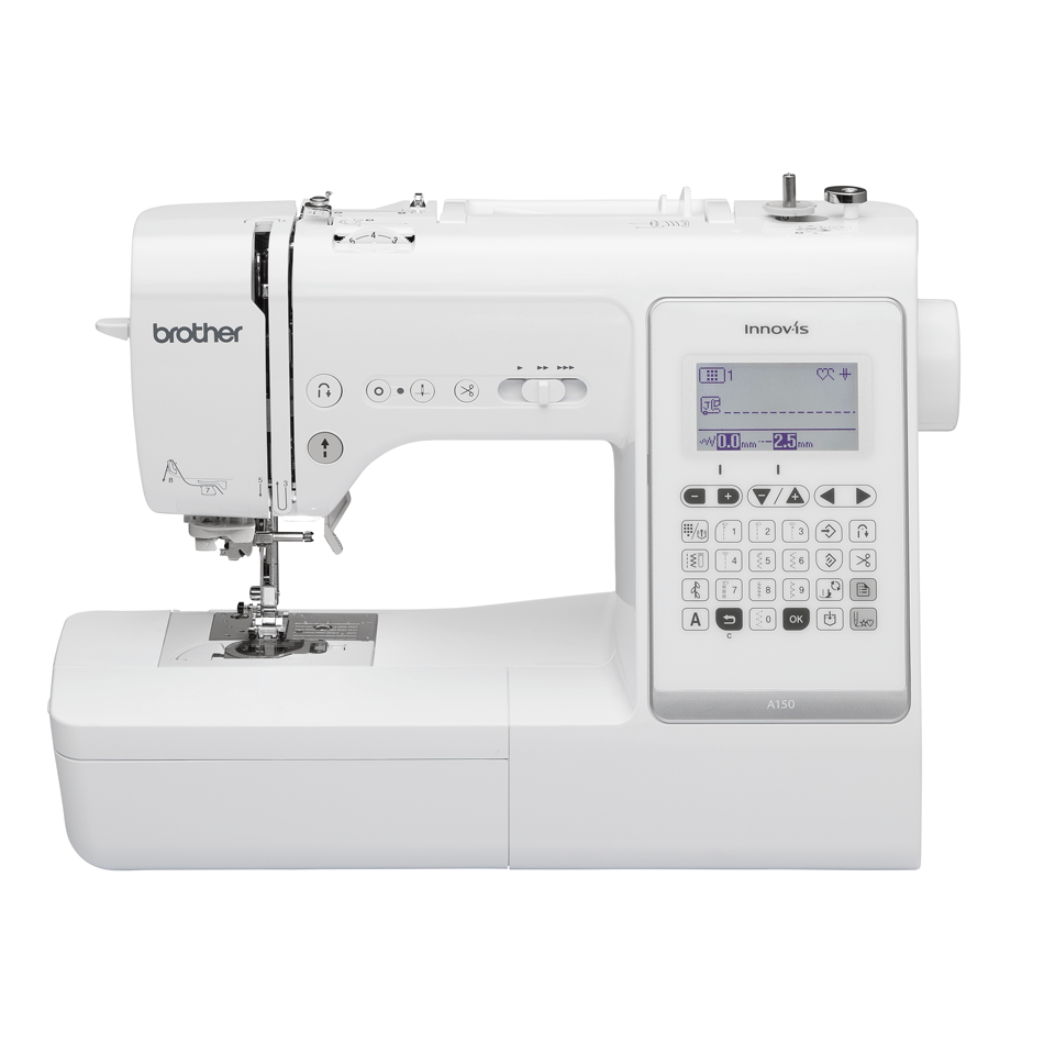 Brother Innov-is A150 computerised sewing machine front view