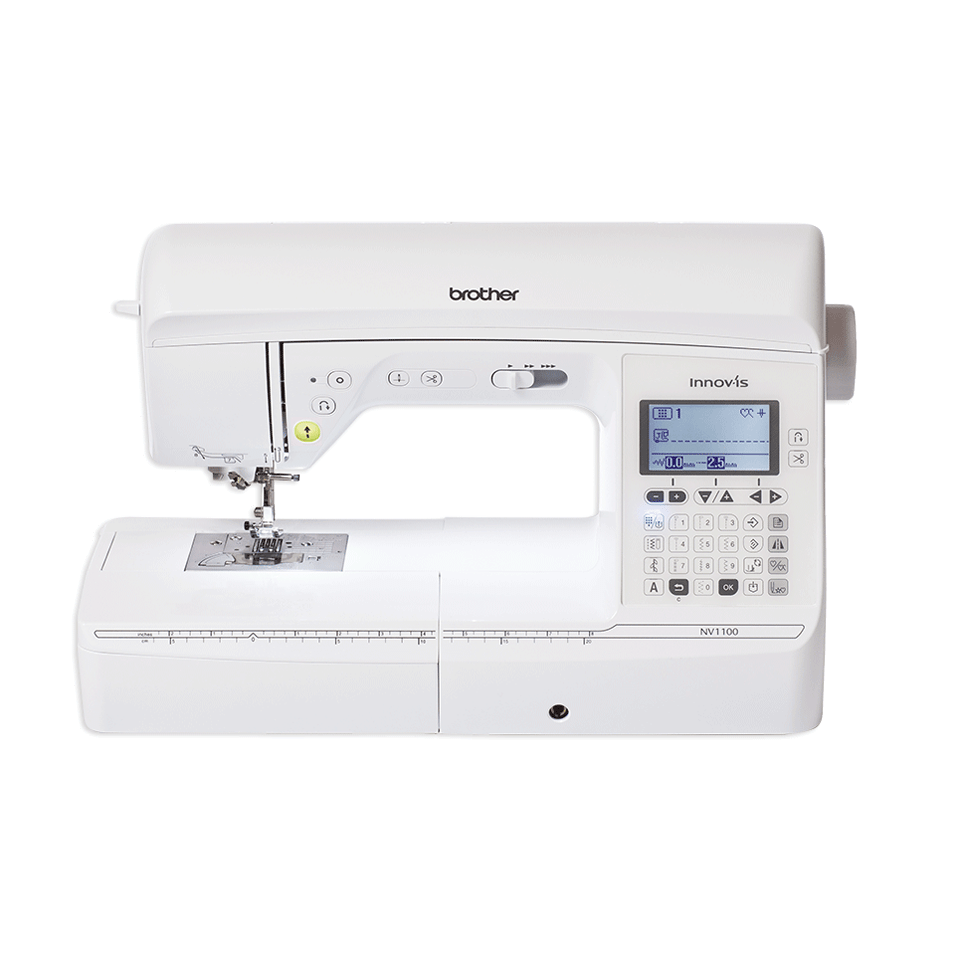 Brother Innov-is NV1100 sewing and quilting machine, front view