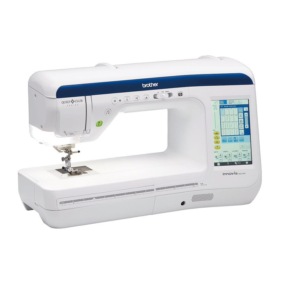 Brother Innov-is BQ3100 sewing and quilting machine, front view