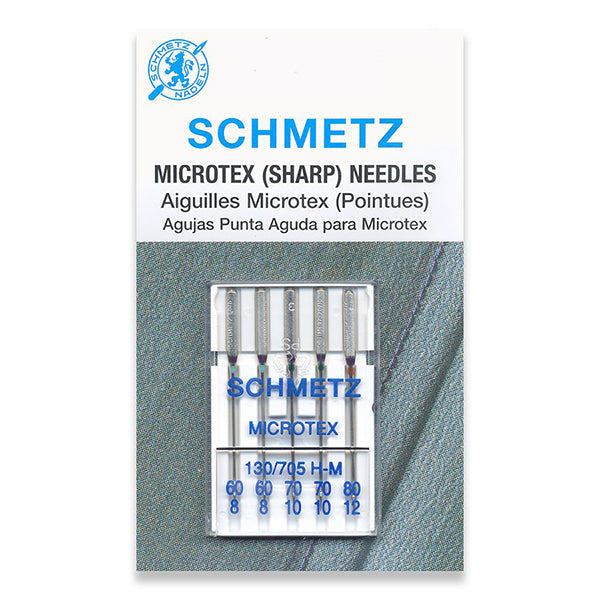 Schmetz Microtex Sewing Needles