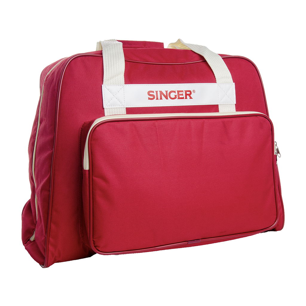 SINGER Sewing Machine Carry Case Brick Red - Main Image