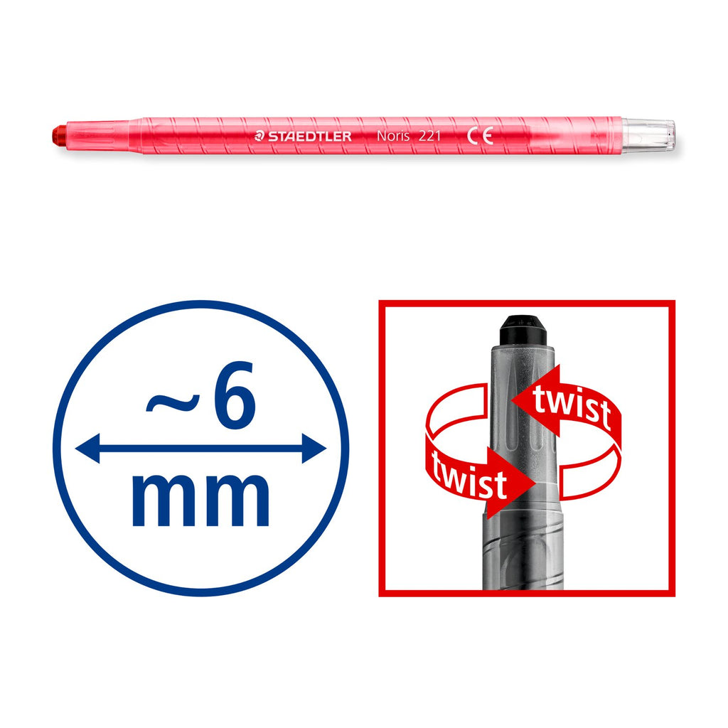 Staedtler Noris Twist Wax Crayon