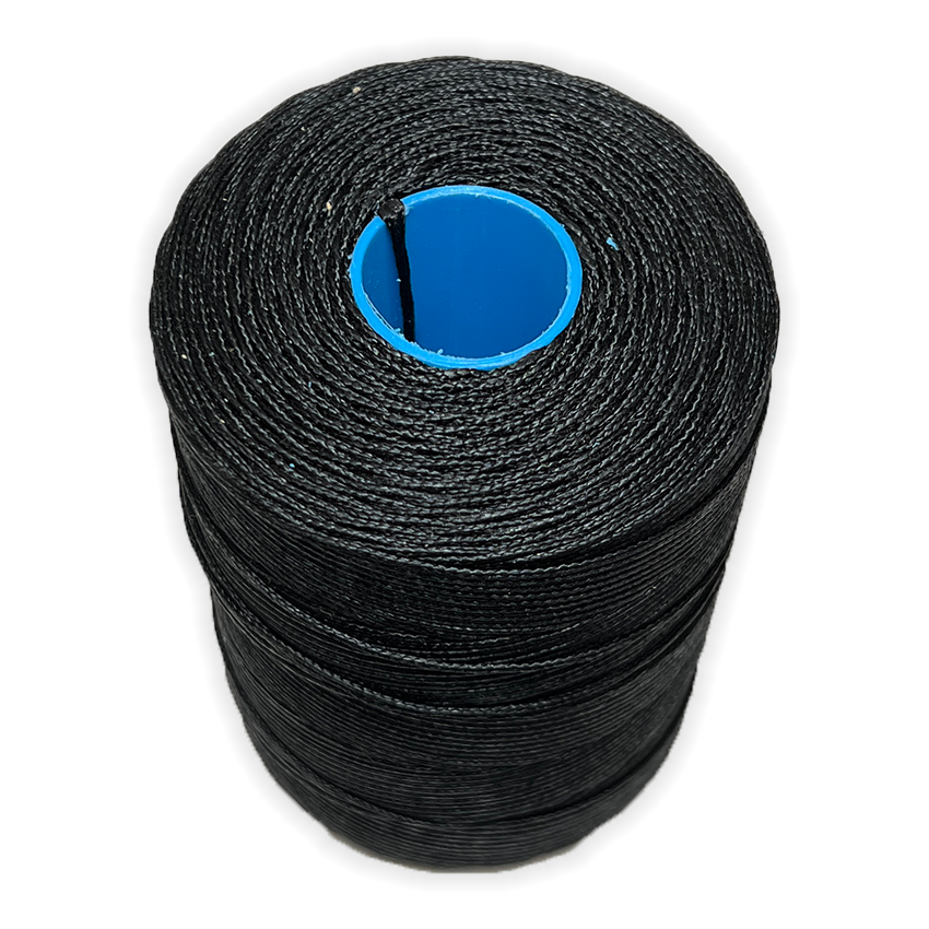 Coats Classic Waxed Braided Polyester 1.6mm Black