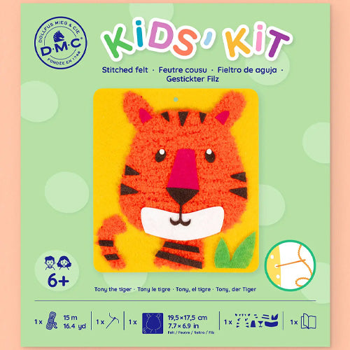 DMC Tony the Tiger Kids’ Felt Sewing Kit | NZ – Direct Sewing Machines ...