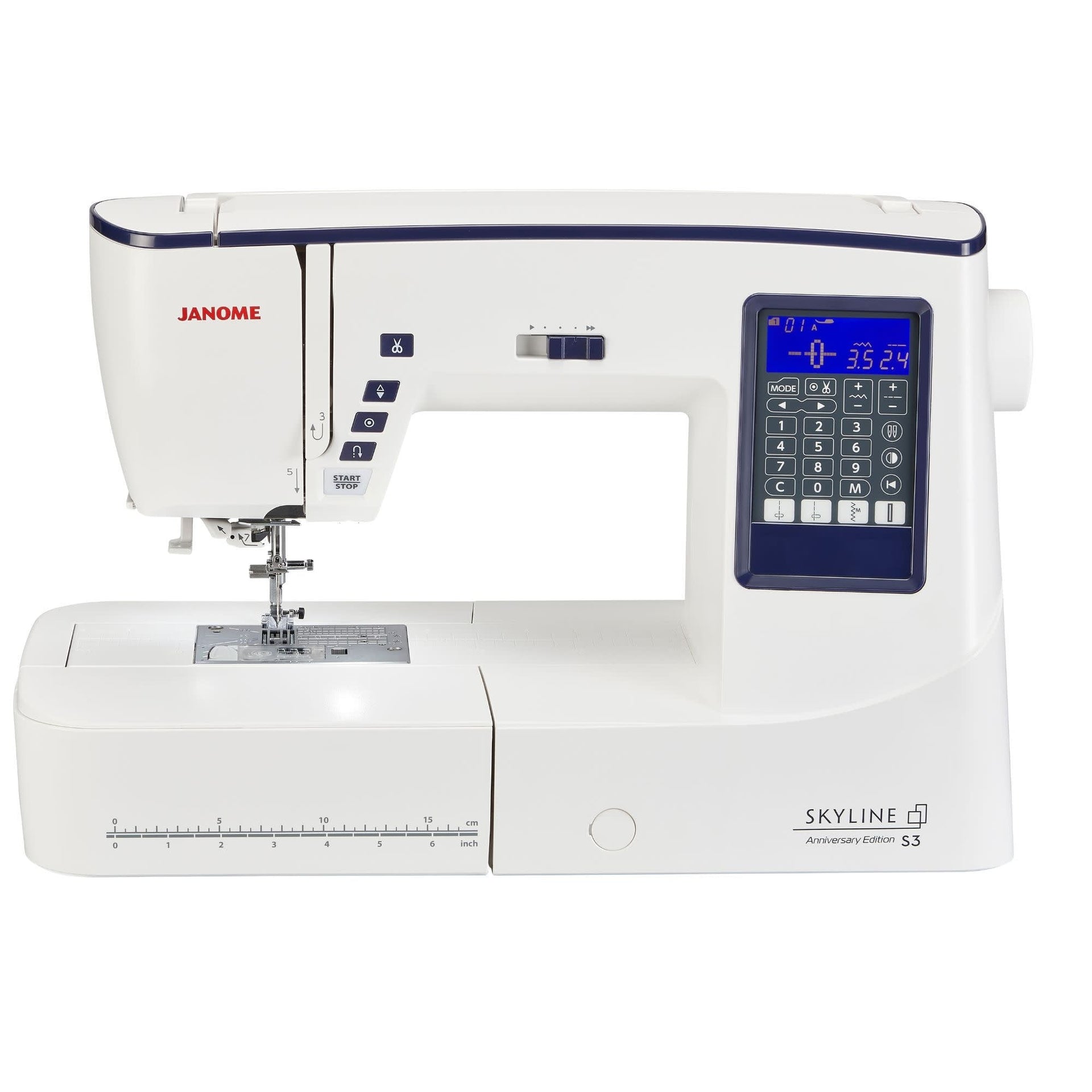 Janome Skyline S3 Anniversary Edition sewing machine