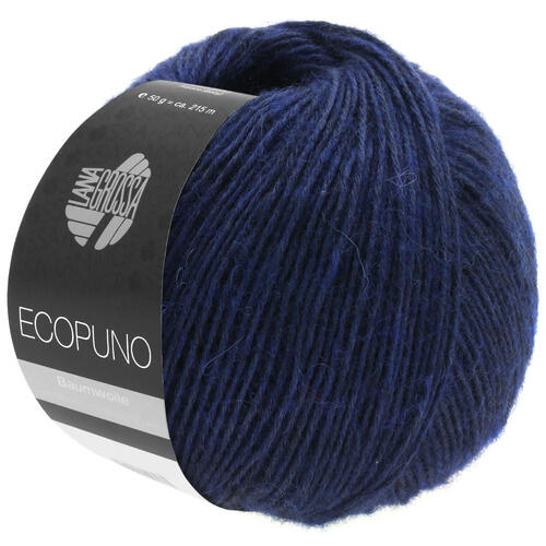 Lana Grossa Ecopuno yarn colour 10 Marine