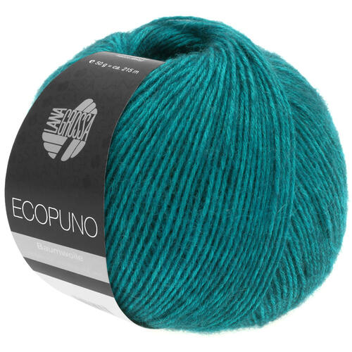 Lana Grossa Ecopuno yarn colour 12 Petrol