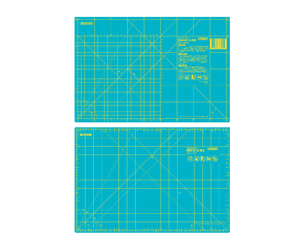 Olfa Aqua Small Cutting Mat - 12x18"