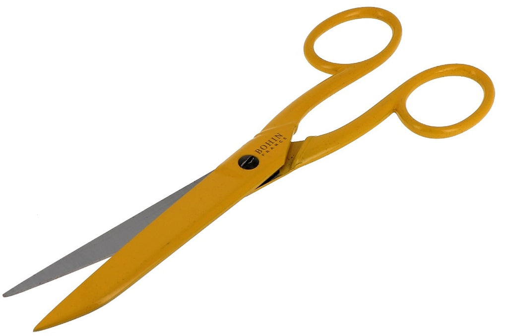 Bohin Straight Scissors - 21cm - Yellow