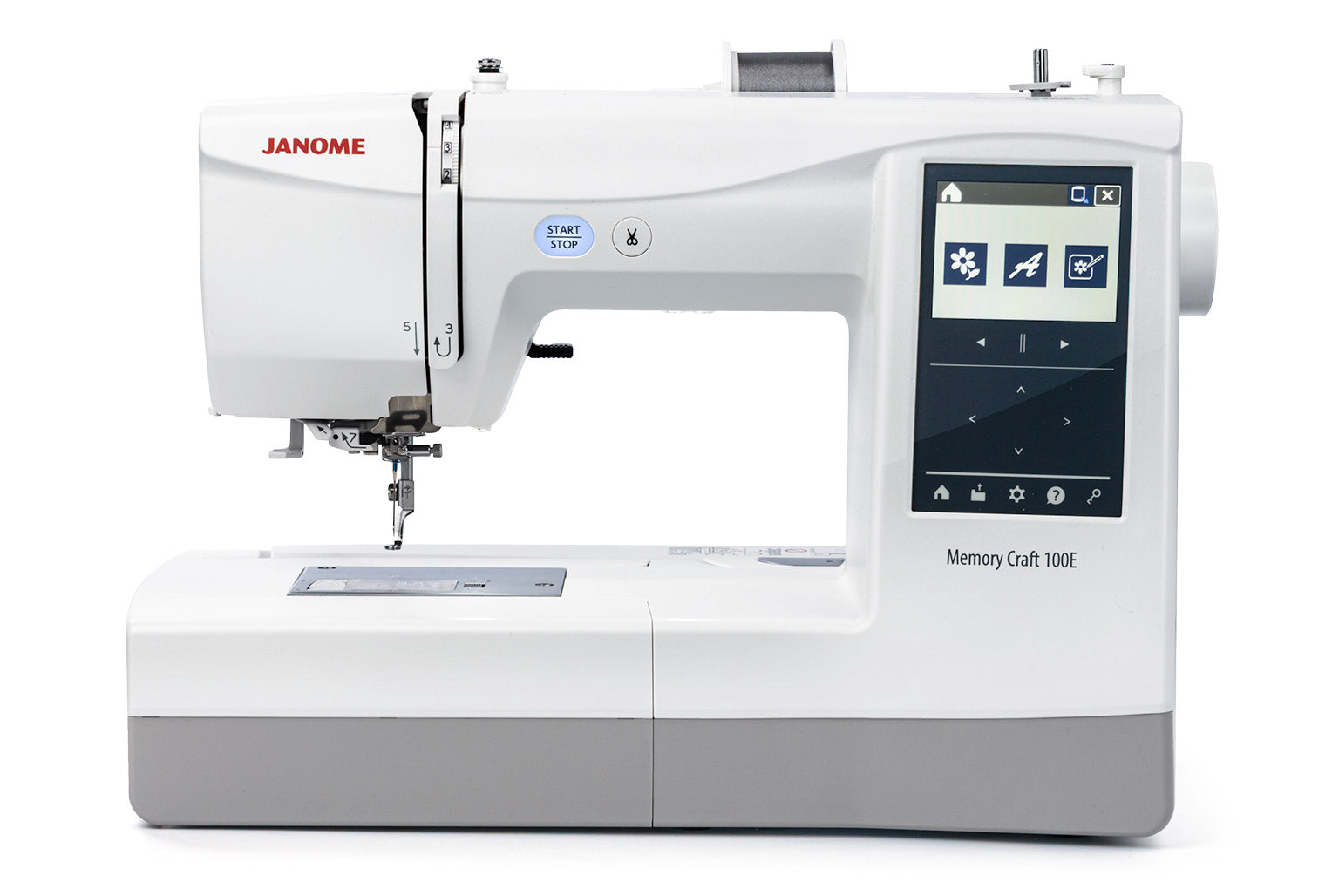 Janome Memory Craft 100E embroidery machine