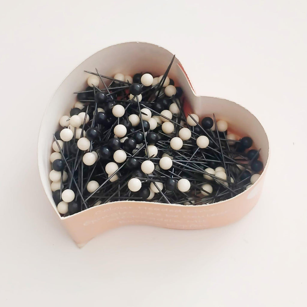Pony Sewing Pins in Heart Box