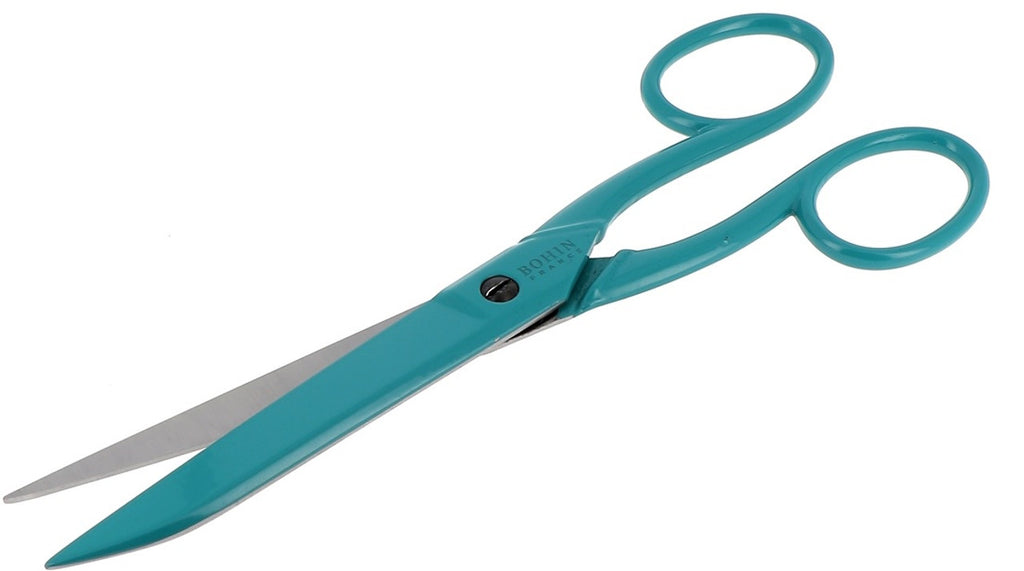 Bohin Straight Scissors - 21cm - Blue