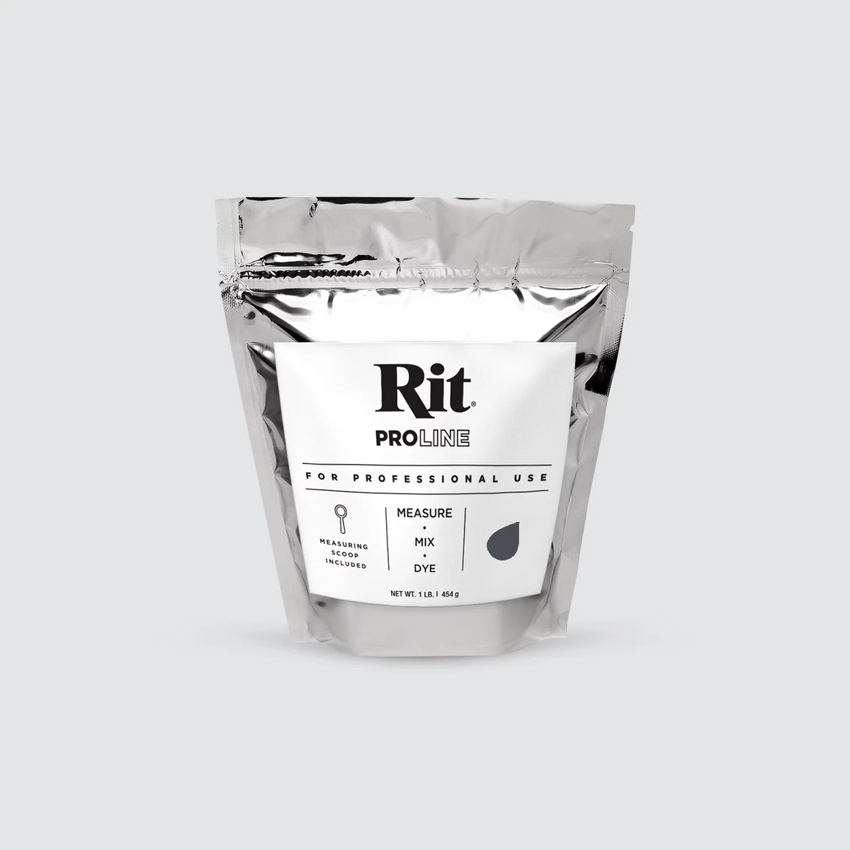 Rit ProLine Black professional powder dye 1 lb 454g pack