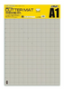 OLFA A1 cutting mat with beige measurement grid in retail packaging