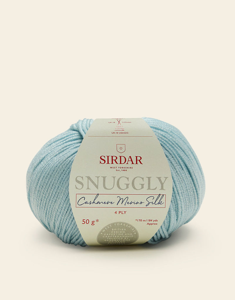 Sirdar Snuggly Cashmere Merino Silk 4 Ply shade 312 Little Mermaid