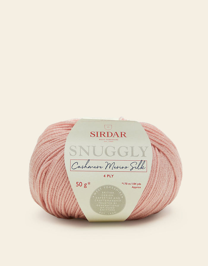 Sirdar Snuggly Cashmere Merino Silk 4 Ply Little Piglet 300 yarn