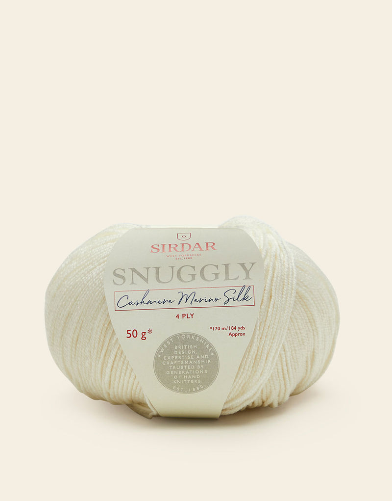 Sirdar Snuggly Cashmere Merino Silk 4 Ply shade 301 Mother Goose