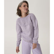 Sirdar 10908 Scallop Shell Yoke Sweater in Loveful Bio Blend — design view 3
