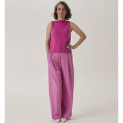 Sirdar 10915 Honeycomb Cut-Away Vest in Loveful Bio Blend — design view 1