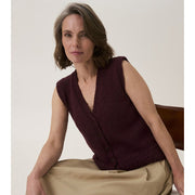 Sirdar 10917 Beehive Rib Vest in Loveful Bio Blend — design view 2