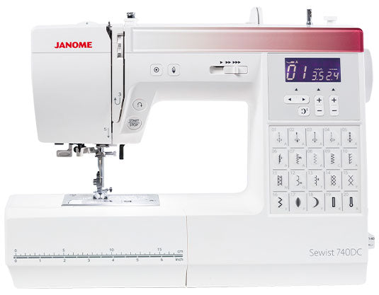 Janome Electronic Sewing Machine Sewist 740DC