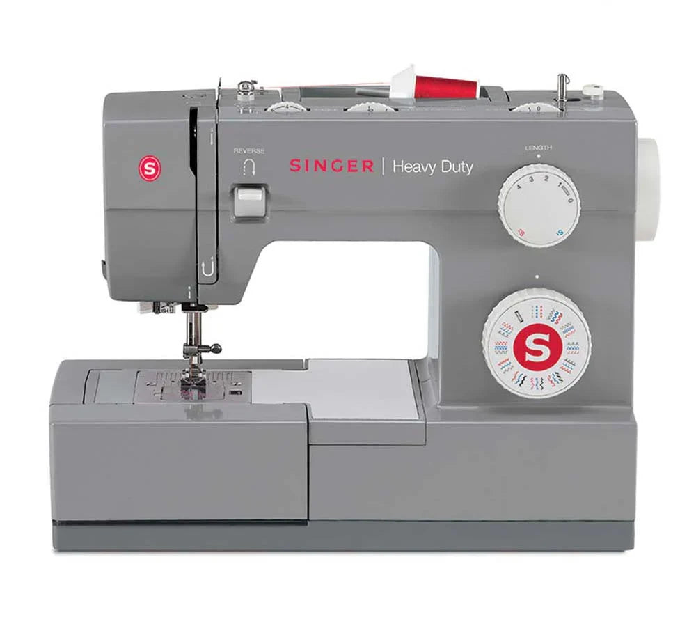 Singer Heavy Duty 4432 mechanical sewing machine, front view