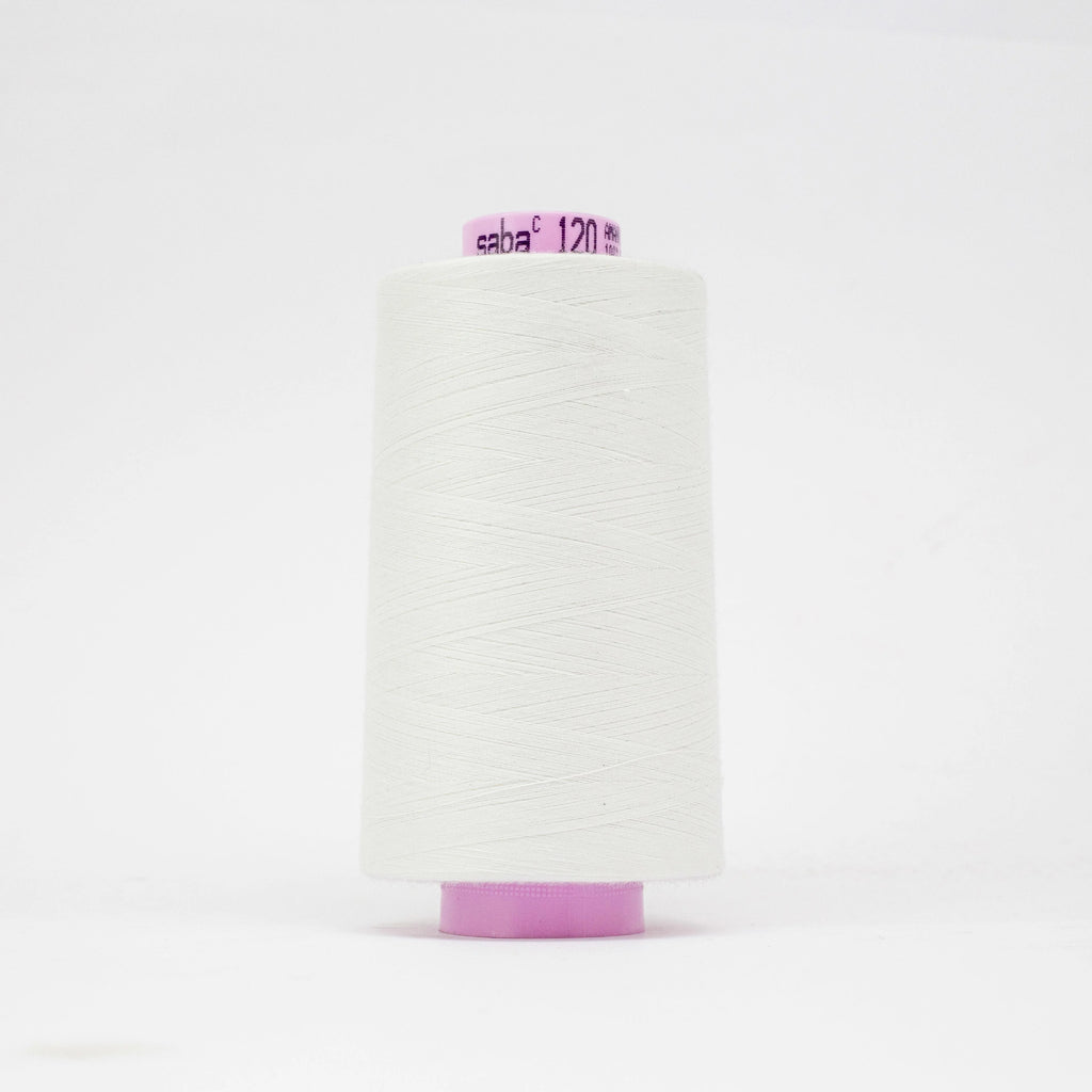 Amann SabaC 120 Core Spun Polyester Domestic/Industrial Machine Thread - 5000m