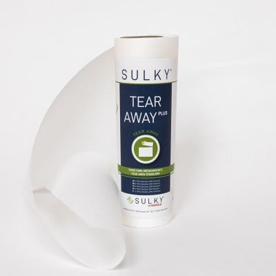 Sulky Tear Away Plus - 50cmx25m Rolls Embroidery Stabilizer