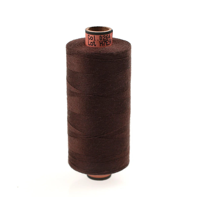 AMANN Saba 120 Chocolate 0264 sewing thread colour
