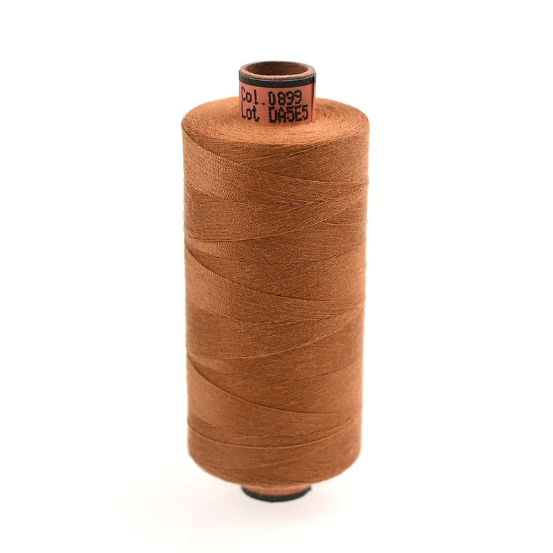 AMANN Saba 120 Bronze and Caramel 0899 sewing thread colour